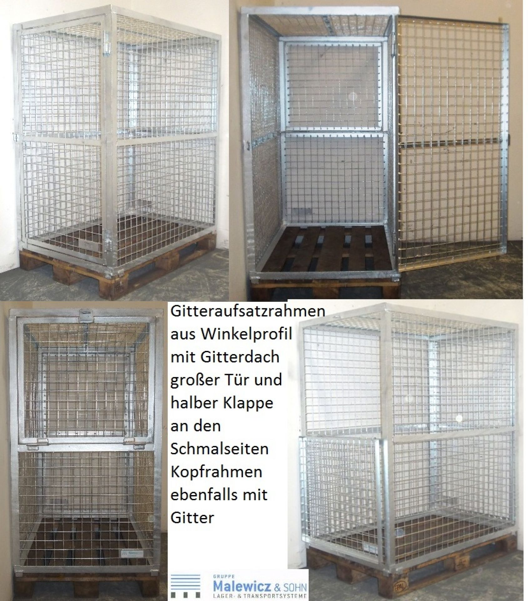 Gitteraufsatzrahmen Sonderausführung