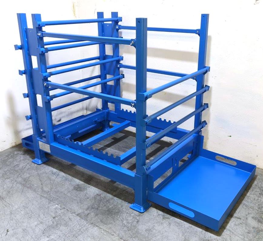 Ladungsträger mit Blechwannen