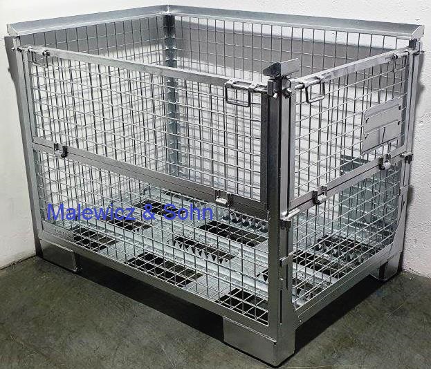 Waschboxen - Behälter|Gestelle|Paletten|Aufsatzrahmen|Gitterboxen