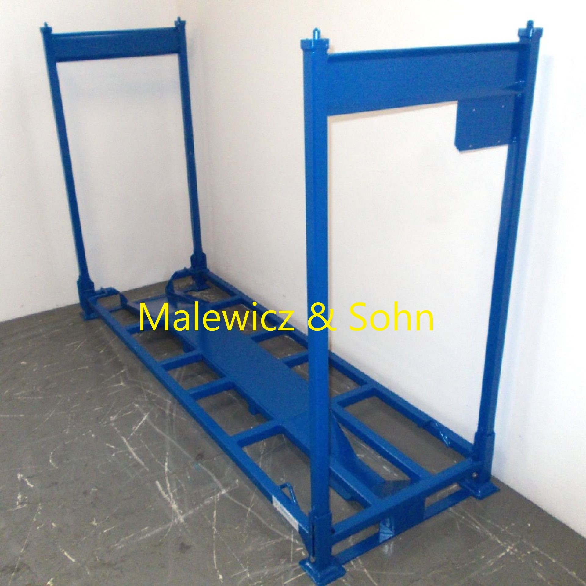 Motorradtransportgestell blau