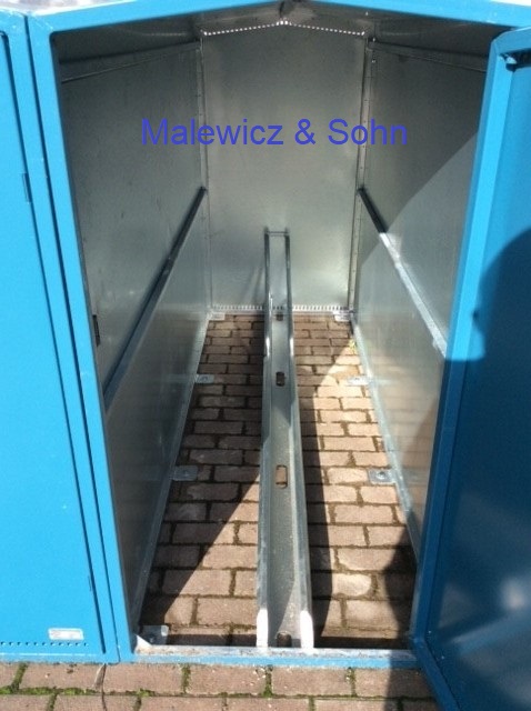 Blechgarage für Fahrräder / E-Bikes