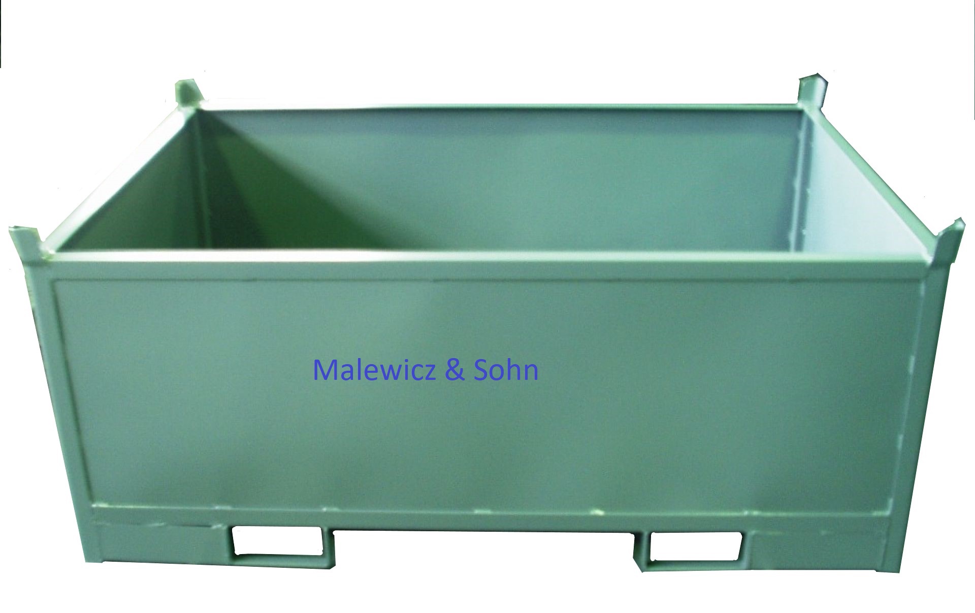 Glattblechbehälter zum Kippen