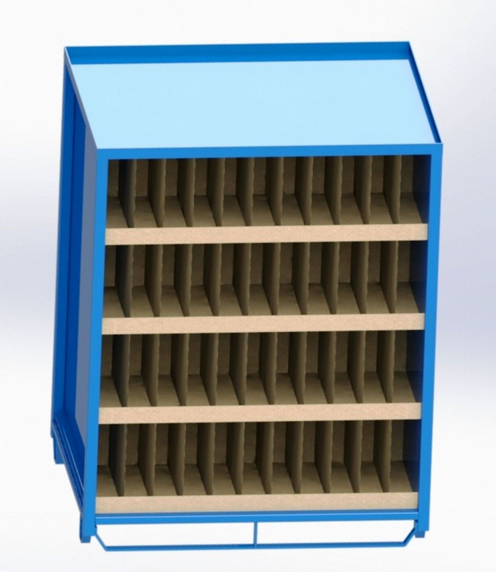 Ladungsträger mit Gefache