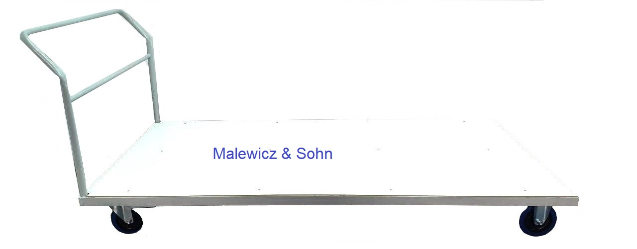 Rollwagen mit MDF-Platte