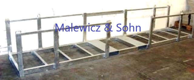 Langgutpalette für Sprossen