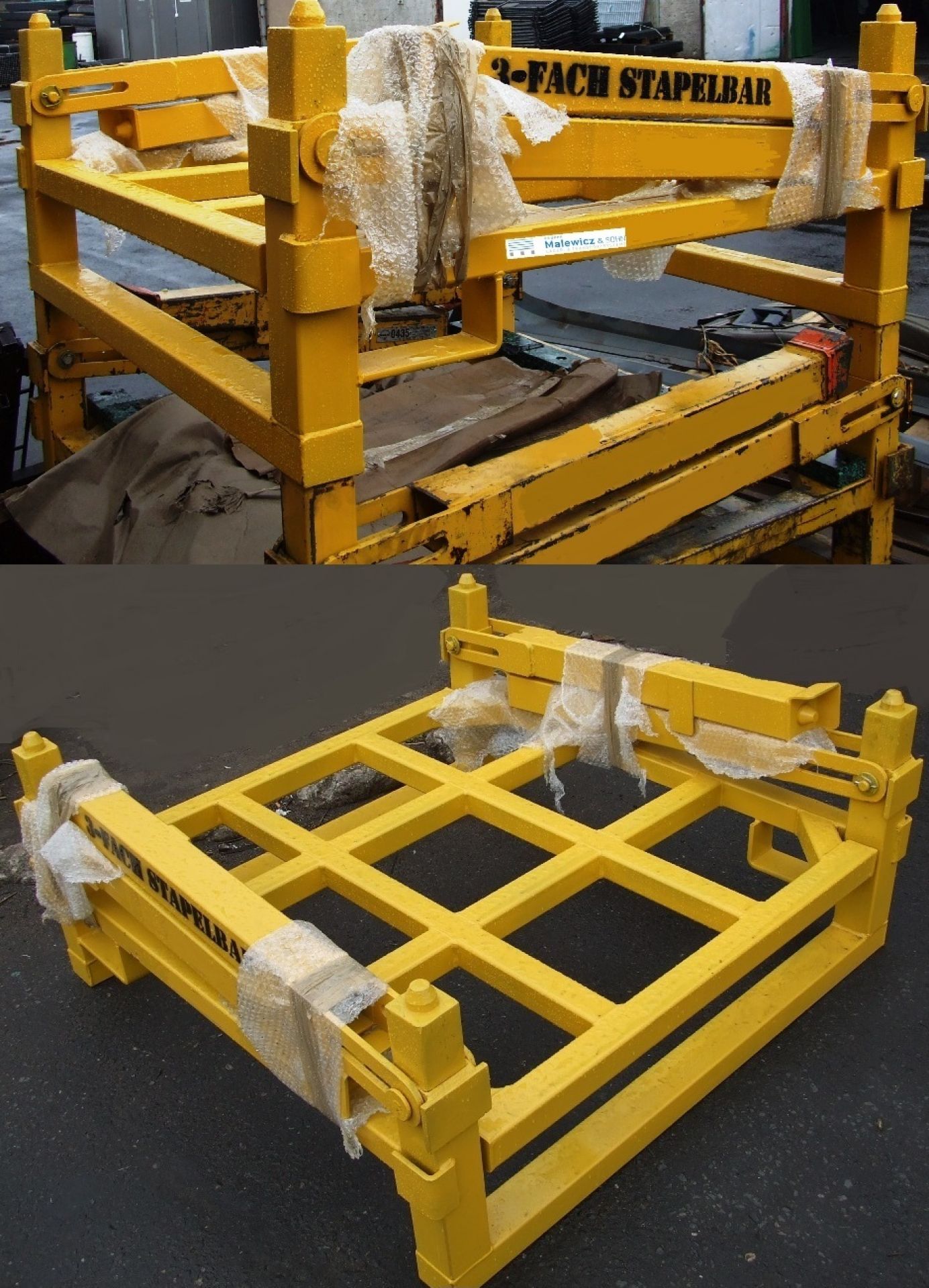 Sonder-Ladungsträger Achsbrücke faltbare Ausführung