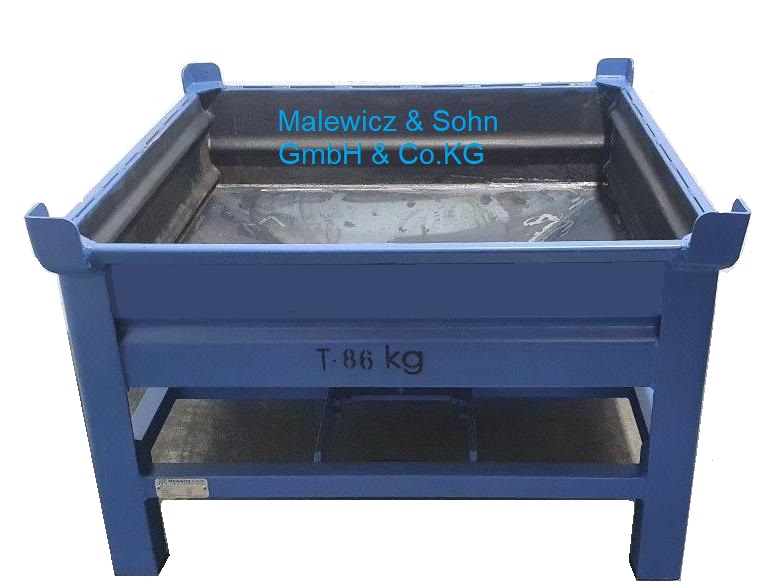 Silobehälter mit Auslauf