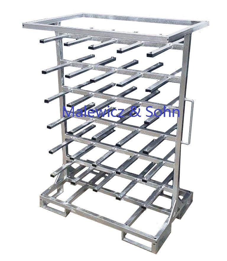 Spulenwagen für 60 Rollen