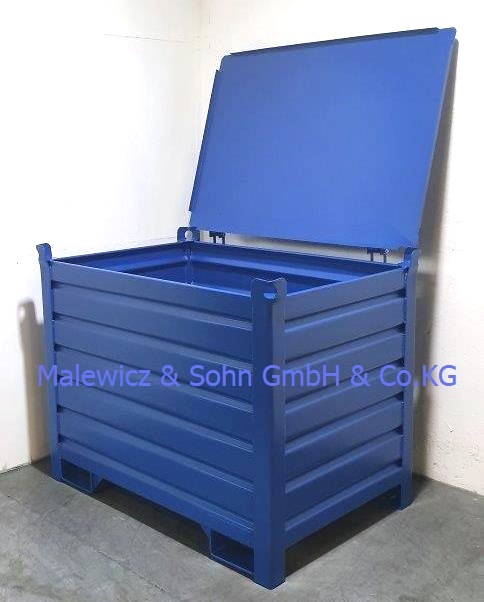 Blechbehälter mit Deckel  öldicht