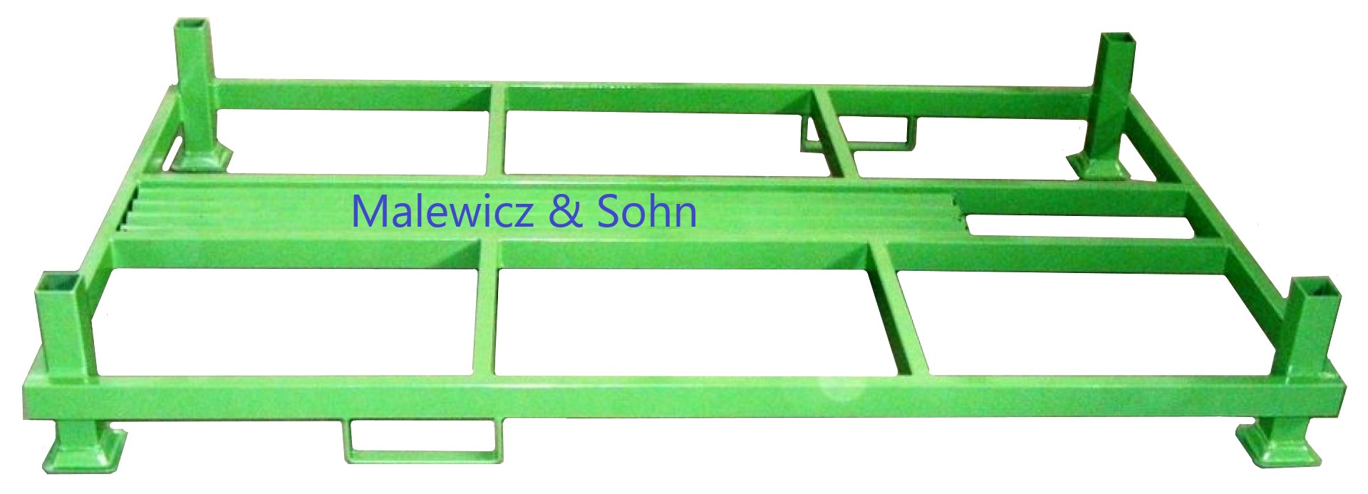 Rungenpalette mit Magazin und steckbaren Rungen