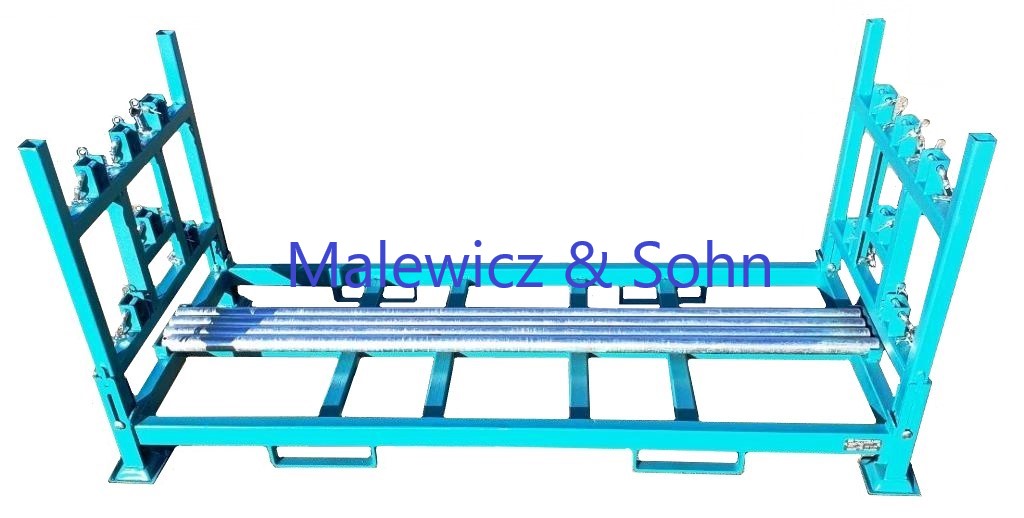 Rollengestell faltbar mit Magazin