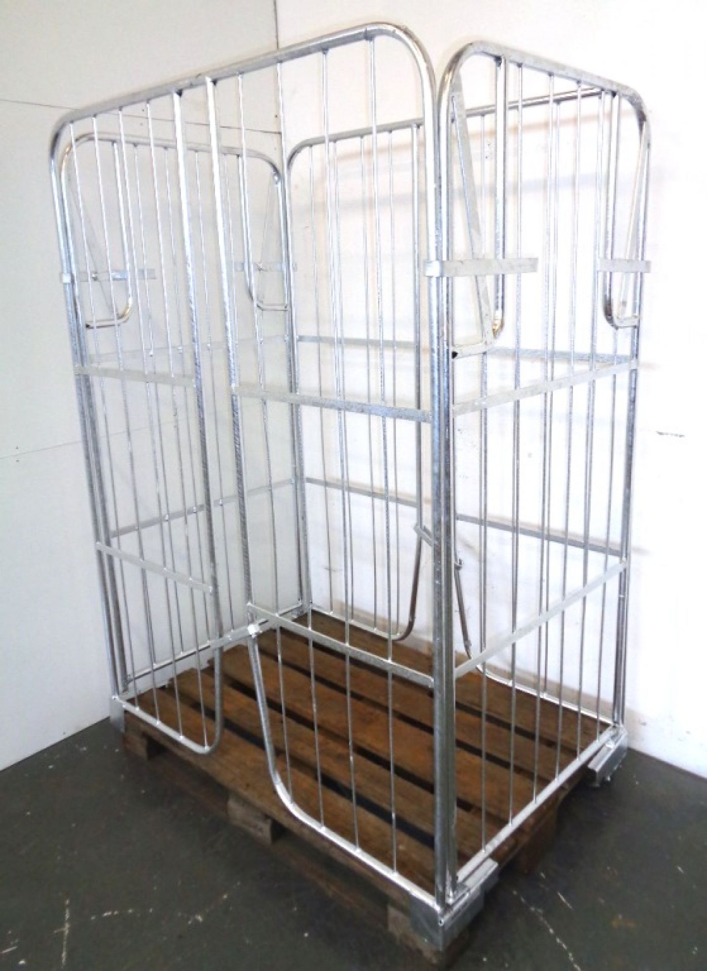 Rohrbügel-Rahmen für Europalette