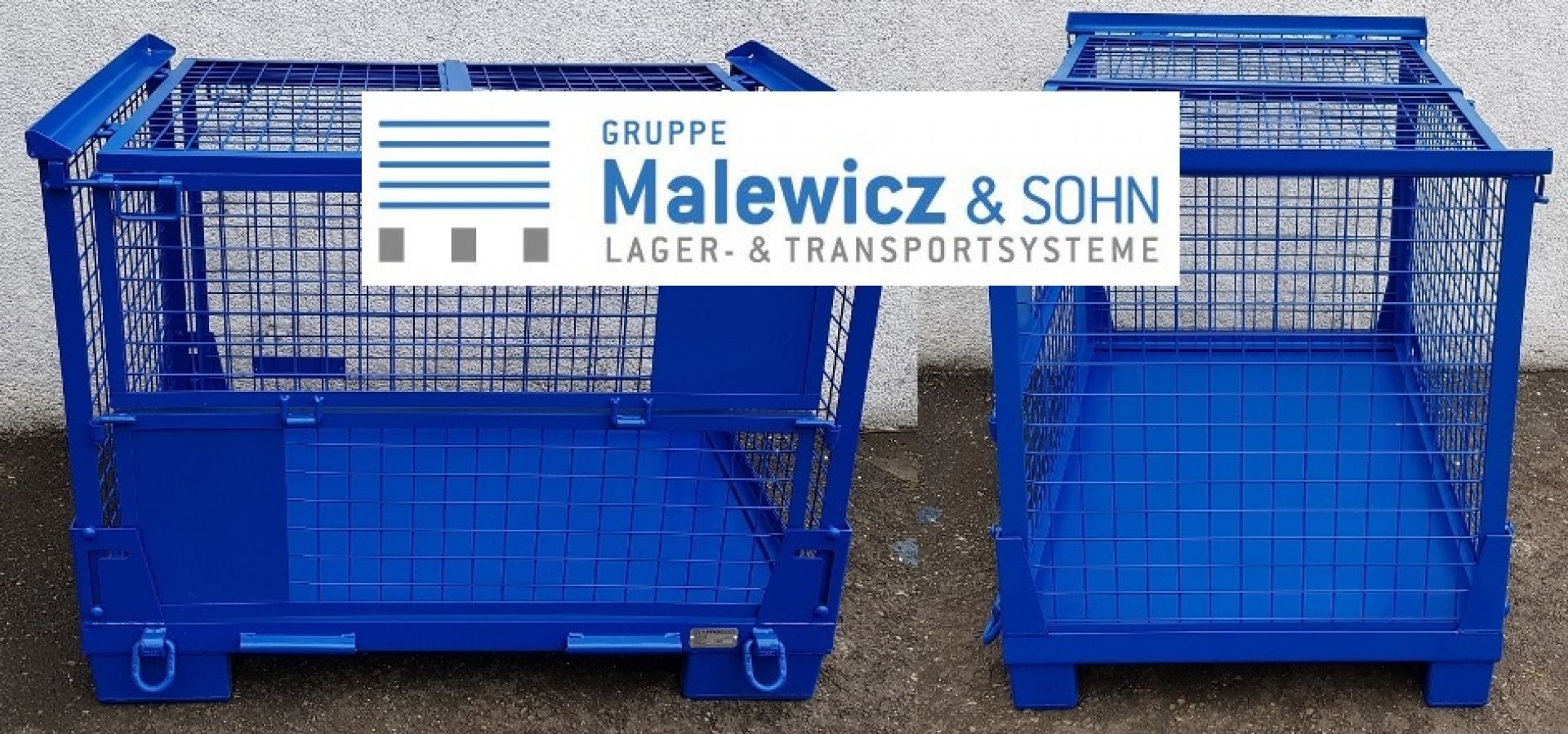 Gitterboxen faltbare mit Deckel Ausführung