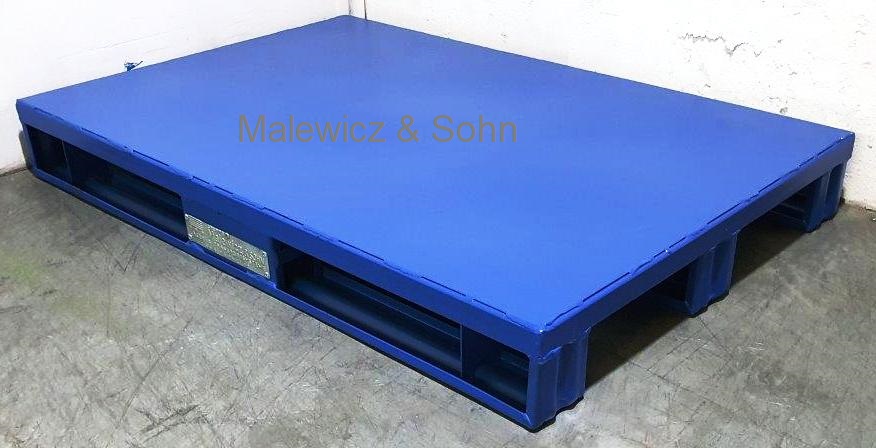 Stahlpalette mit Glattboden