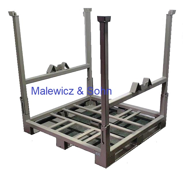 Rollengestell faltbar  für Hochregallager