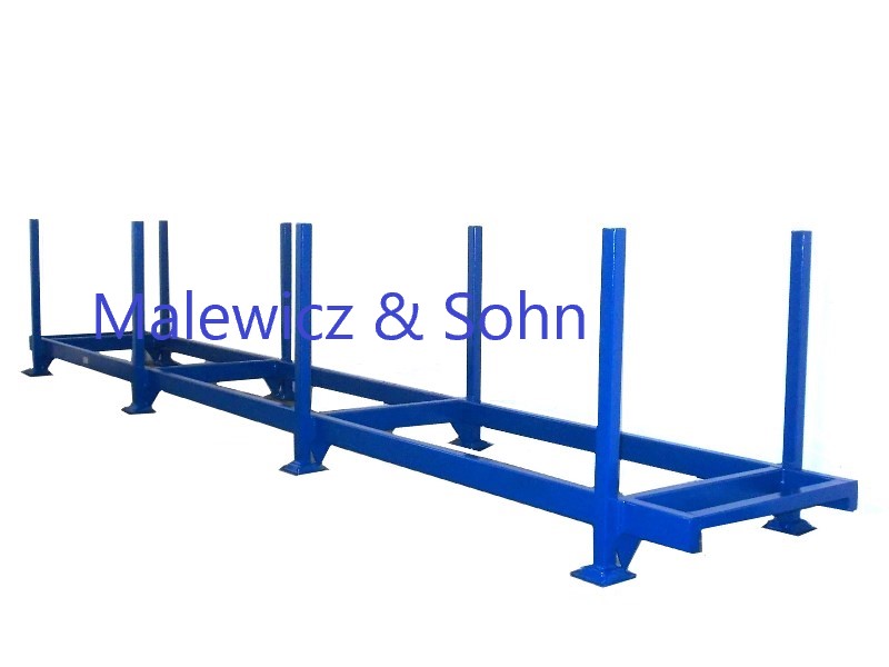Langgutpalette 4,5 m blau lackiert