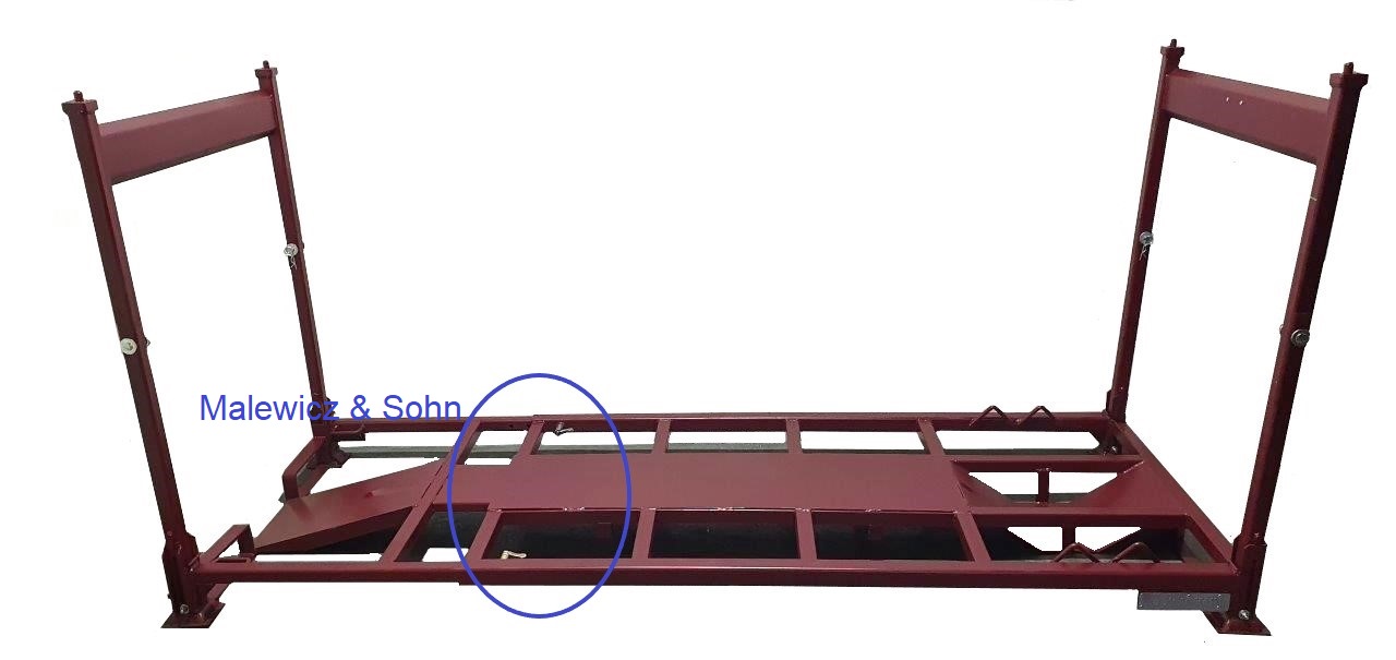 Motorradtransportgestell höhen- und längenverstellbar