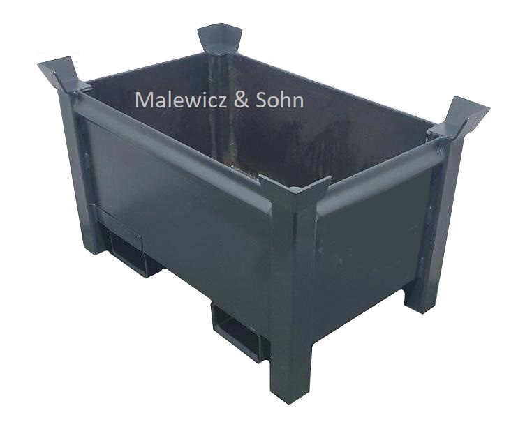 Blechbehälter öldicht geschweißt gebördelter Rand