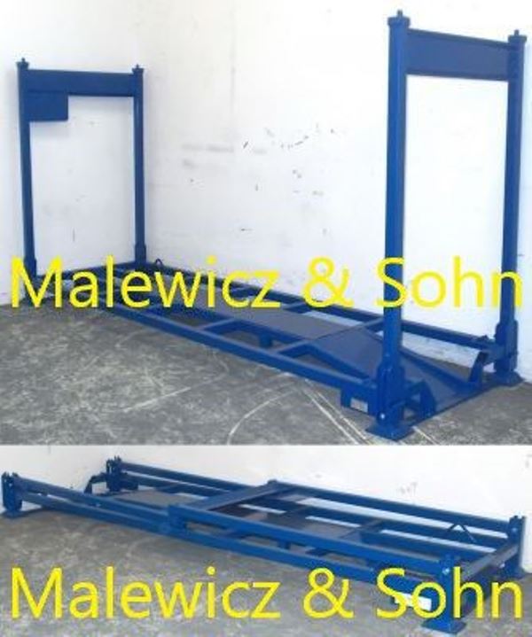 Motorradtransportgestell Standard blau