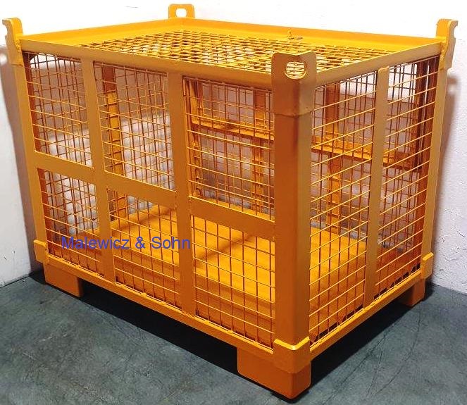 Gitterboxen kranbar für Baustellen