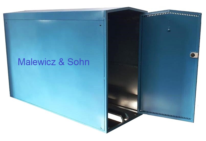 Blechgarage für Fahrräder / E-Bikes