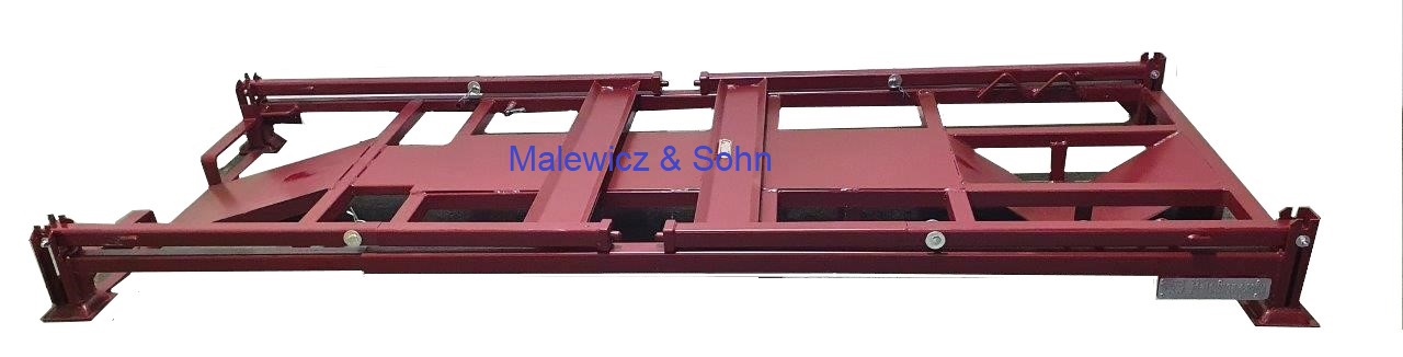 Motorradtransportgestell höhen- und längenverstellbar