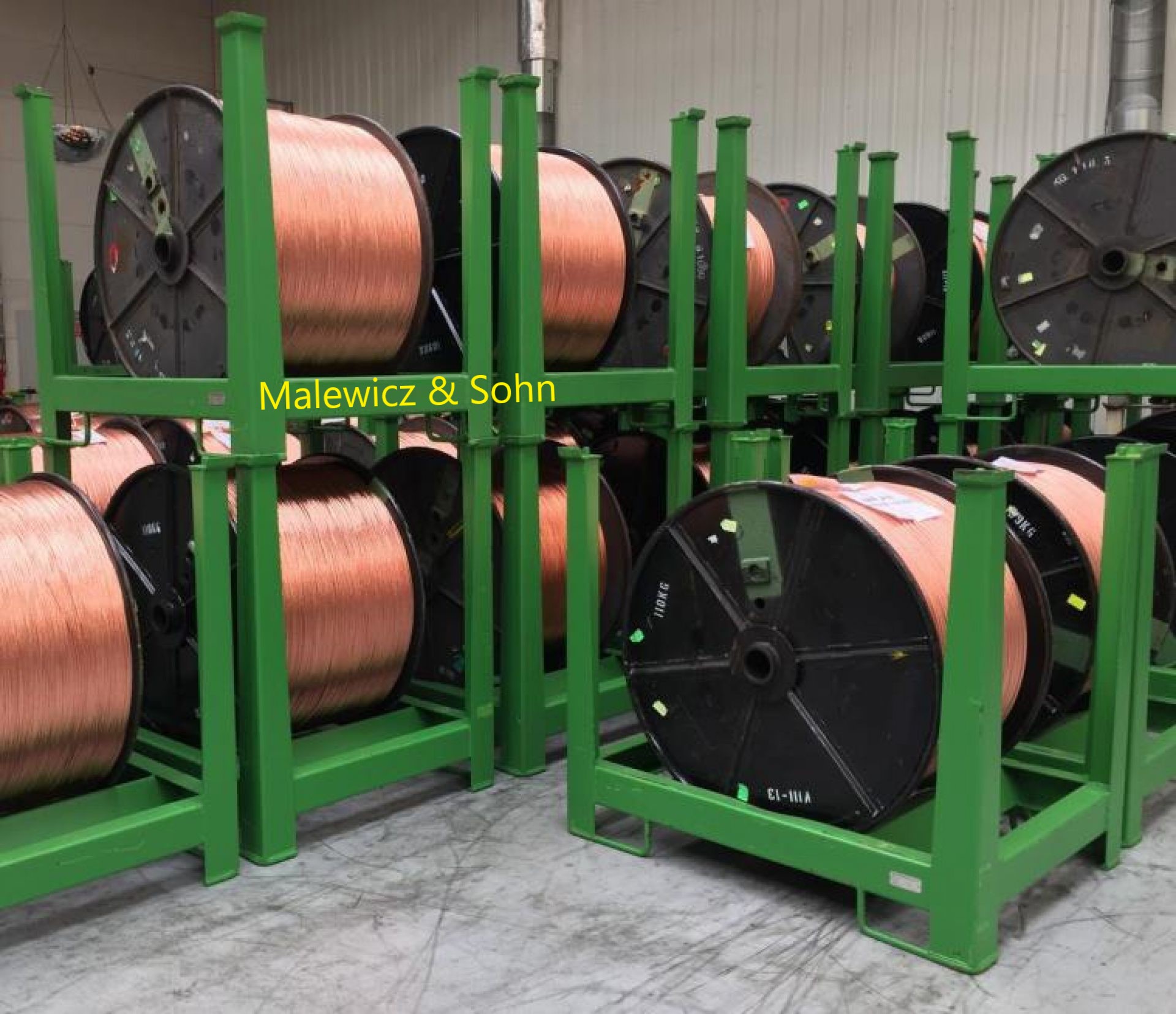 Spulengestelle für Kupferrollen Ø 1000 mm