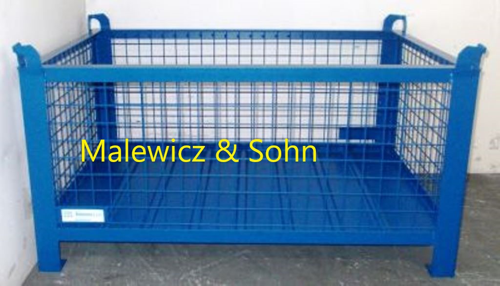 Gitterbehälter ohne Klappe starr