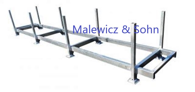 Langgutpalette 4,5 m feuerverzinkt