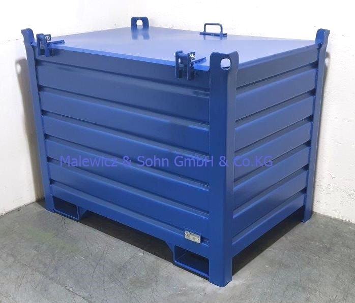 Blechbehälter mit Deckel  öldicht