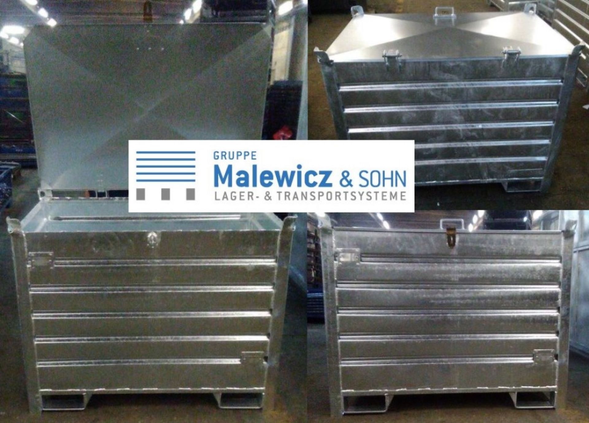 Blechbehälter wasserdicht