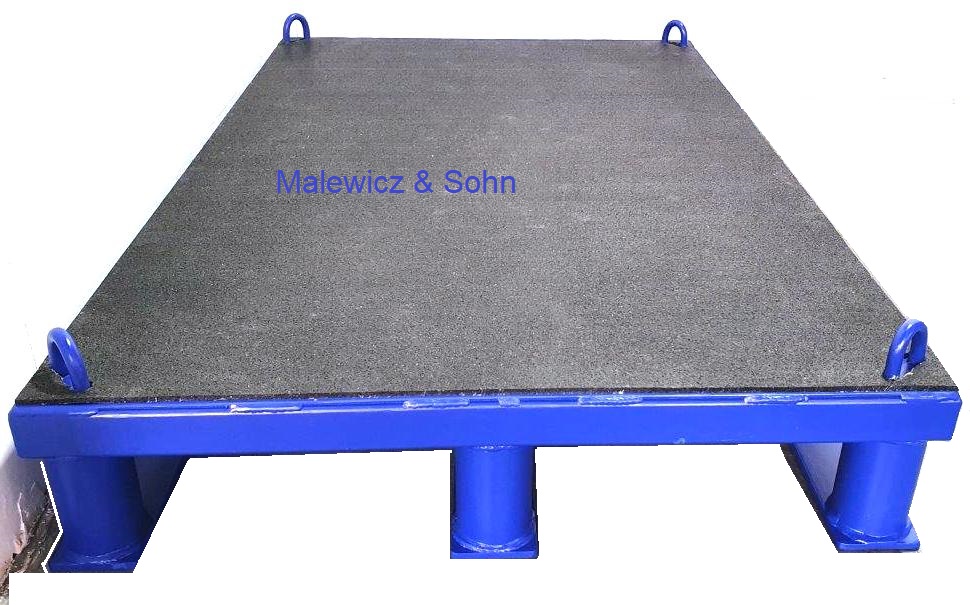 Schwerlastpalette bis 6 t Ösen für Transportsicherung