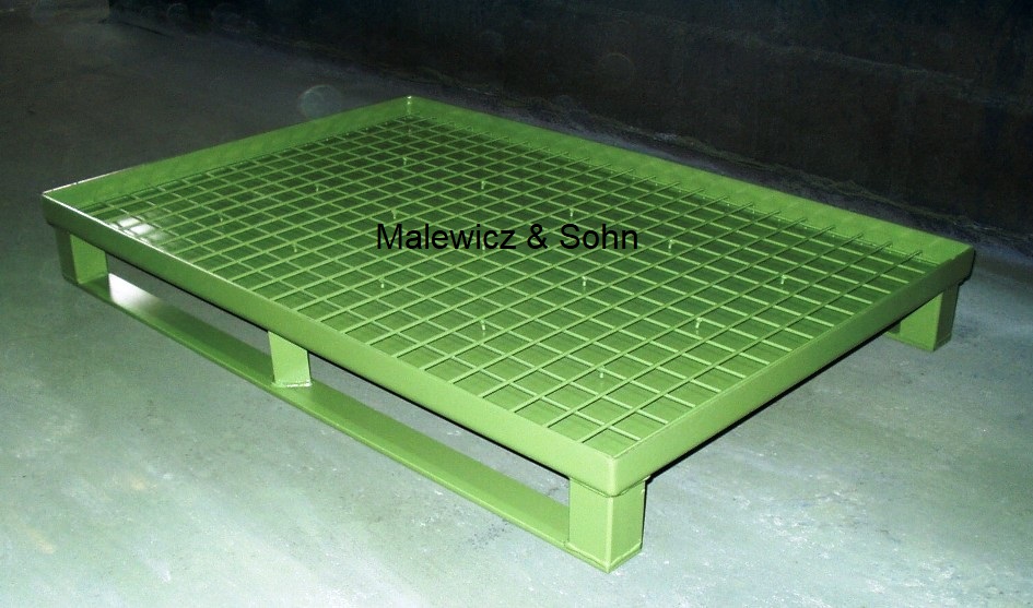 Stahlpalette öldicht und wasserdicht